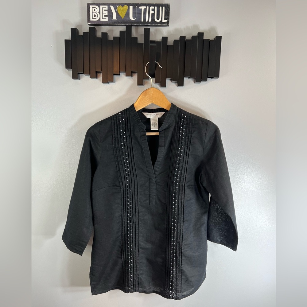 Geoffrey Beene Sport Line Blend Blouse Size 6